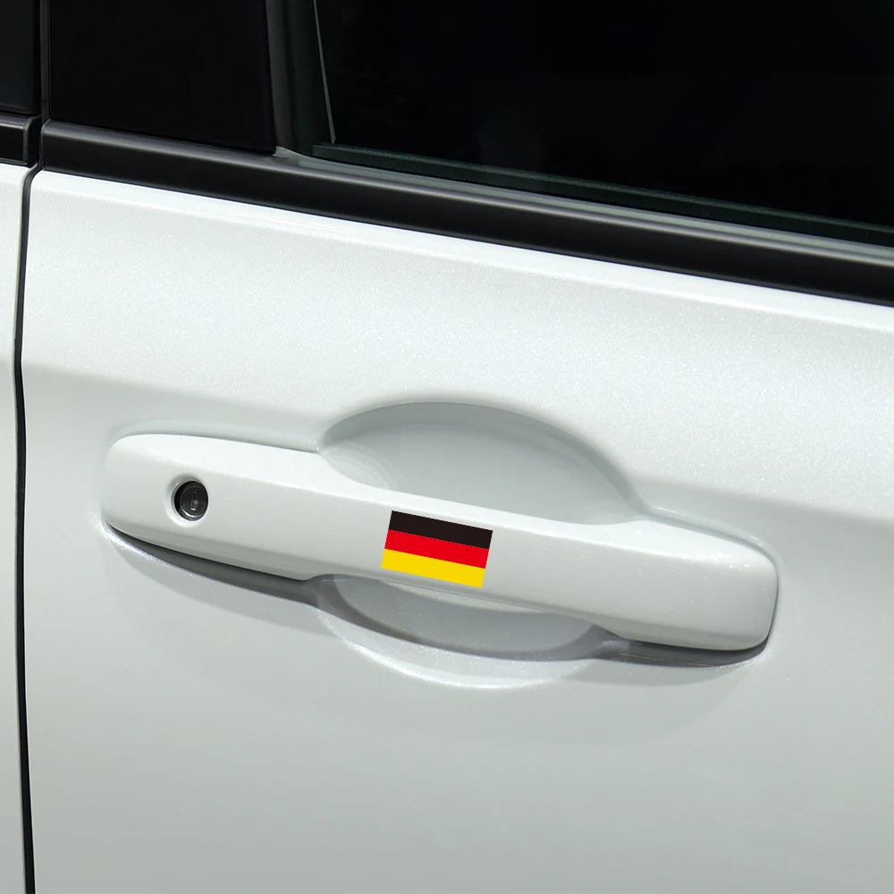 5 Sizes Germany Flag Creative Car Sticker Auto Motorcycle Decoration PVC Stickers Waterproof Styling Decals Car Accessories