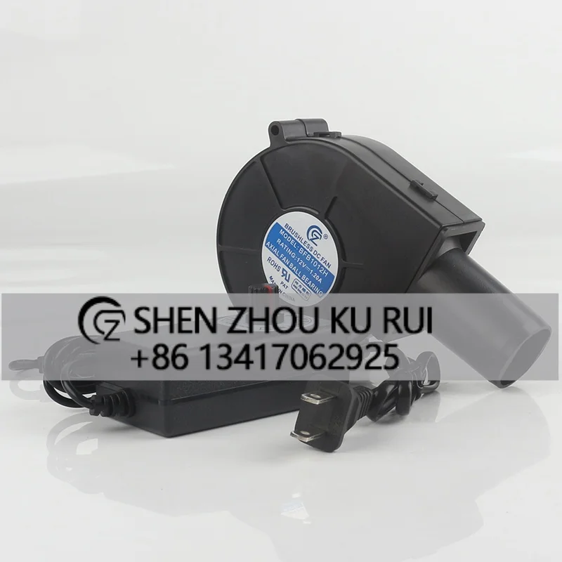 

New BFB1012H DC12V 1.20A 9733 Speed Controller for Outdoor Barbecue Dust Removal Cleaning Camping Inflating Blower Cooling Fan