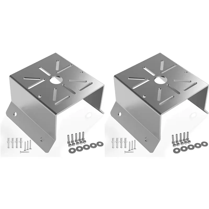 

ABZZ-2X External Camera Corner Mount Bracket For Hikvision Dome Camera Bracket Base