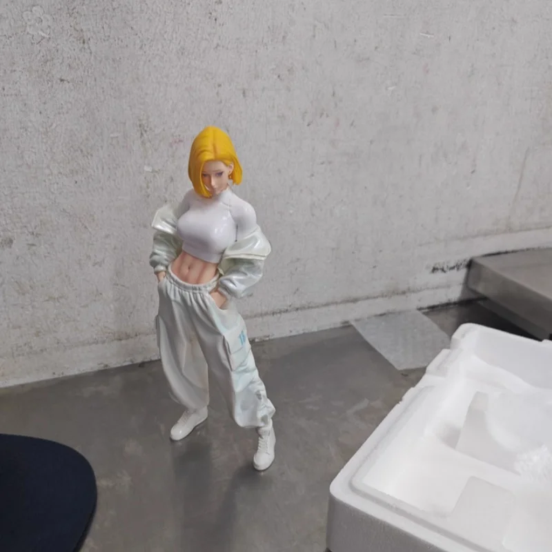 سبعة لعبة دراغون بول الرسوم المتحركة Jt رجل صنع الشكل 18 يدوية الصنع الجمال تمثال أنيمي بولي كلوريد الفينيل نموذج الديكور الرسوم المتحركة المحيطة