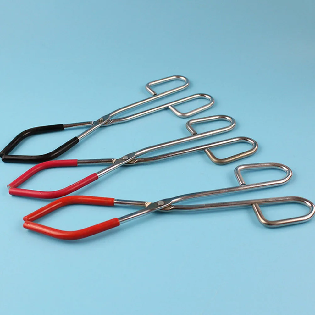 

Stainless Steel Beaker Clamp Chemistry Tongs Metal Laboratory Tool for Clamping Cup