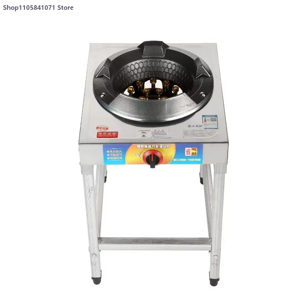 Heavy Duty Portable Gas Stoves Camping Stove Commercial Single Burner Low Pressure LPG With 12 Ports Ovens Furnaces Electric