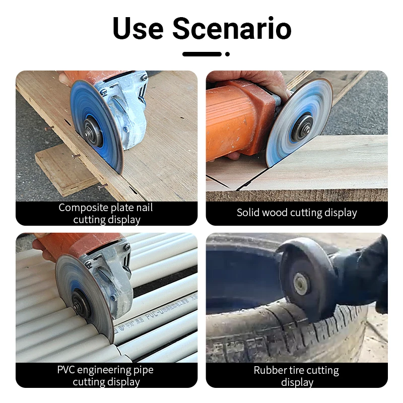 105mm Woodworking Saw Blade New Alloy Multifunctional Cutting Blade Solid Wood Board Aluminum Cutting Angle Grinder Tools