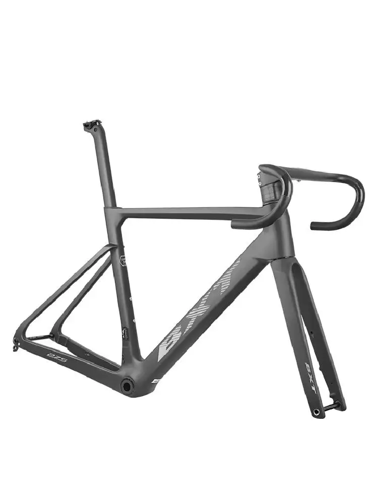 AliExpress BXT Road Bike Frame Carbon Disc Brake Frame with Handle Seatpost Cycling Part Ultra Light Weight Bicycle Frameset 47/49/51/54/56