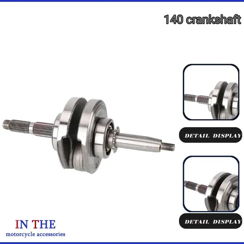 Motorcycle Crank Shaft for YX 140 140cc Engine – Compatible with Kayo Bse SSR SDG GPX Dirt Pit Bike Atv & Quad Components