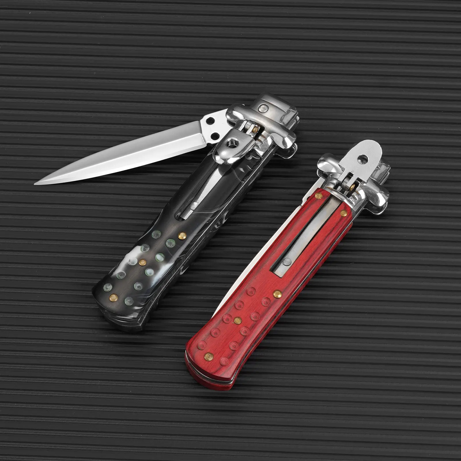 Outdoor camping folding knife, high hardness self-defense knife, box knife, EDC multi-function folding knife, sharp fruit knife