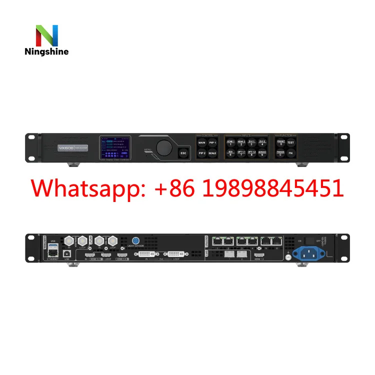 VX600 All‑in‑One LED Display Controller 3.9 Million Pixels Wall‑Mounted for High‑Quality Screens