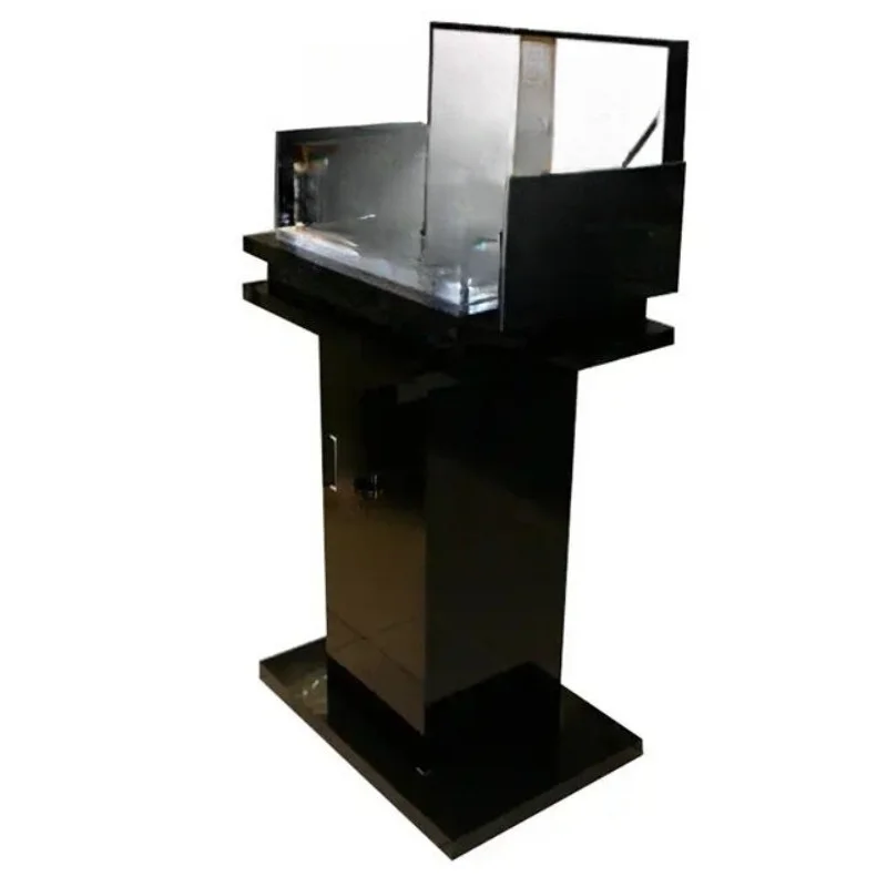 Luxury design perfume display stand Perfume shop Acrylic cabinet Round display stand
