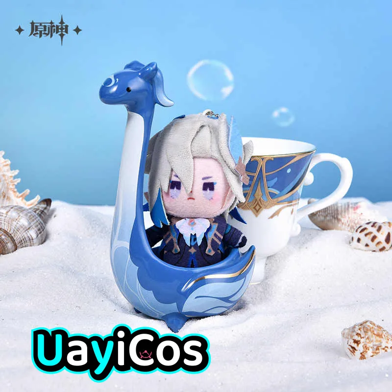 Spoon Neuvillette Official Original Sea Animal Spoon Tableware Soup Spoon Anime Figure Accessories Props Toy For Kids Gifts