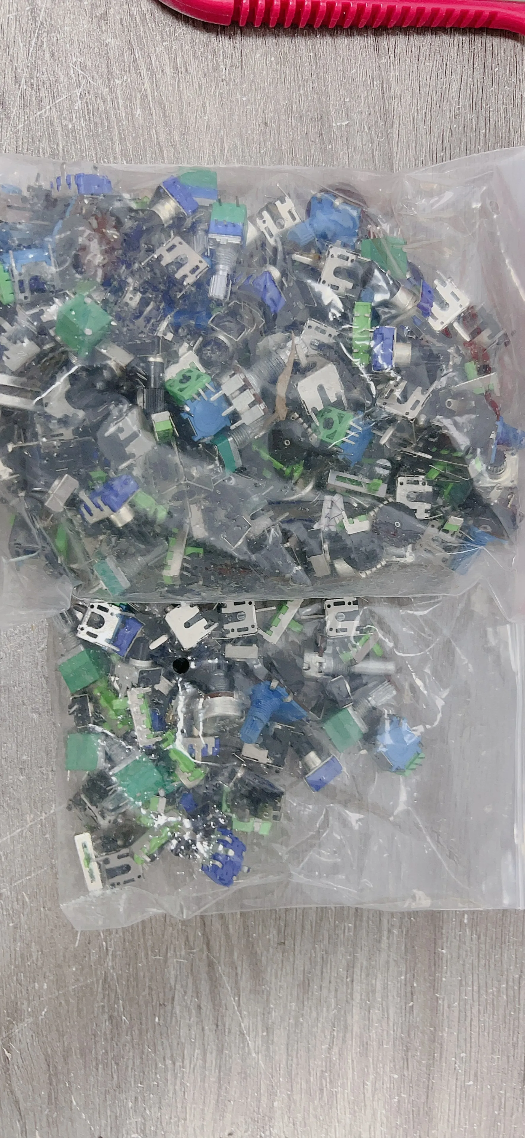 500g imported mixed potentiometer Toggle switch Mixed electronic component package