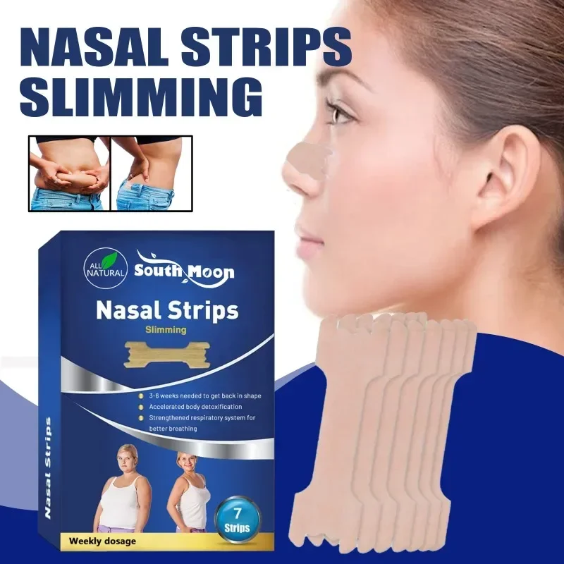 Slimming Products nose patch Lose Weight Detox Fast Body Shaping Waist Firming Fat Loss relieve nasal congestion Nasal Strips