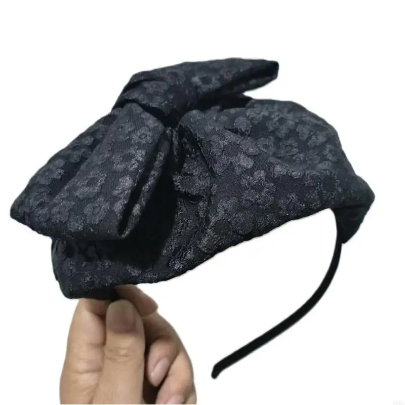 39BC Vintage Fascinators Headpiece For Women Delicate Bows Headband Costume Hair Accessories For Evening Party Gatherings