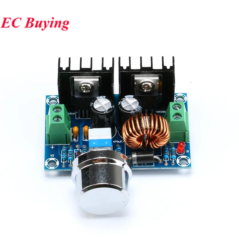 DC 4-40V 8A 200W DC-DC Voltage Regulator Module XL4016 Step-down Buck Board High Power With External Potentiometer XH-M405 M401