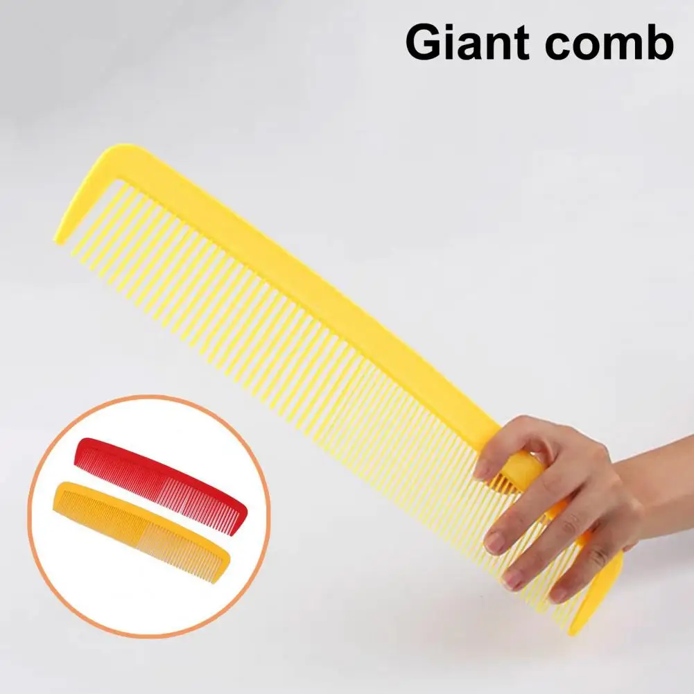 2/3 Pcs Halloween Big Comb Giant Man Big Comb Prop，Hair Brush Costume Comb，Make Up Wide Tooth Comb Carnival，Women Plastic Comb