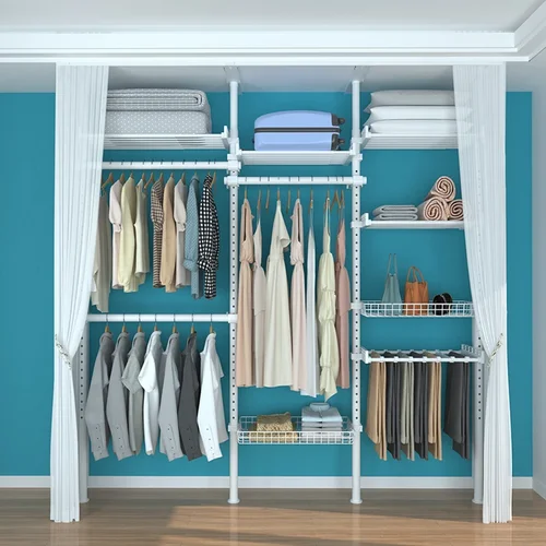 코너 선반 옷걸이 의류 랙, 북유럽 코트 선반, 의류 랙 천 스탠드, Arara De Roupa 입구 홀 가구, LQQ35XP 