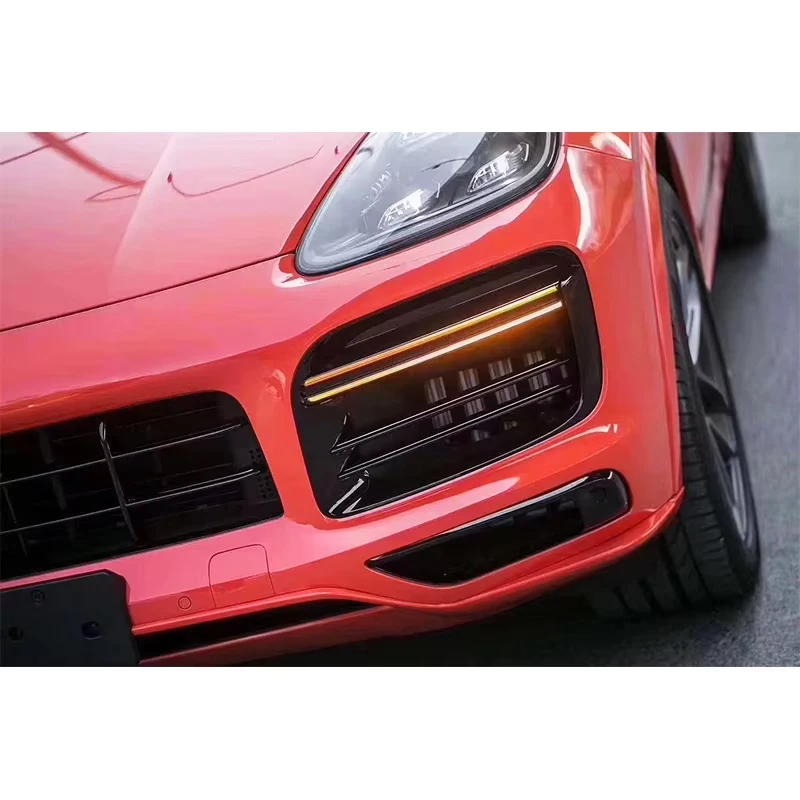 2018-2024 Daytime Running Lights Front Bumper Turn Signals New Upgrade Condition For Cayenne Turbo