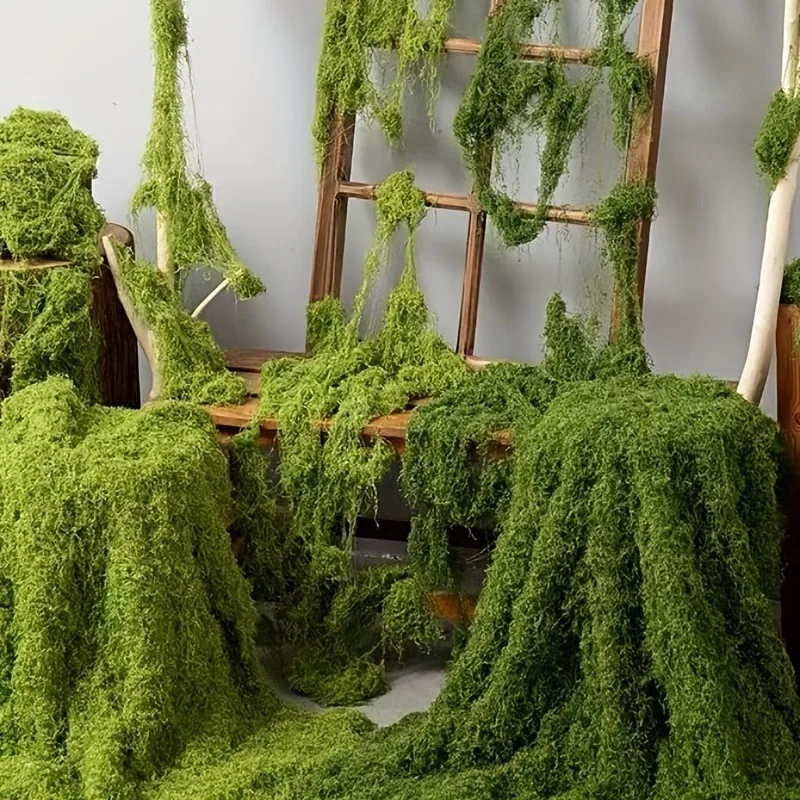 Tapis d'herbe de gazon de Simulation, 1 pièce, Micro décor de paysage, fausse pelouse pour bonsaï, plante en pot, décoration de paysage, aménagement de scène