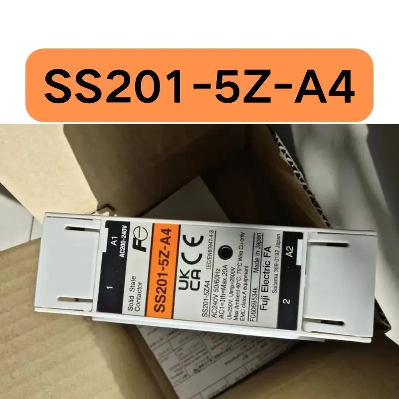 

New SS201-5Z-A4 200-240AC 20A Unidirectional Solid State Contactor Relay in Stock Quick Shipment