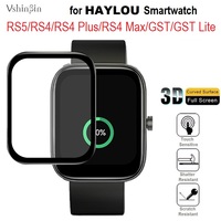 100PCS 3D Soft Screen Protector for Haylou RS5 LS19 /RS4 Plus /GST Lite LS13/LS09B Smart Watch Full Cover Protective Film