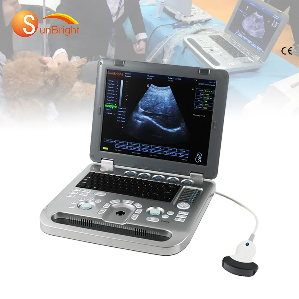 Veterinary Medical Ultrasound Instruments Portable Full Digital vet Ultrasound Device