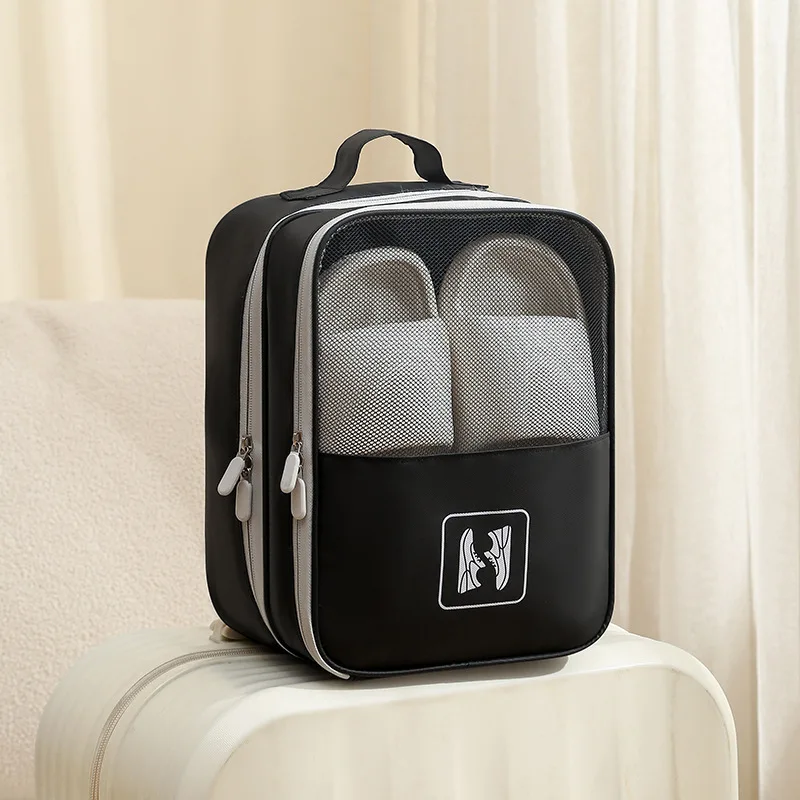 

Large Capacity Dustproof Shoes Case Folding Portable Handheld Organizer Shoe Storage Handbags Simple Travel Shoe Bag