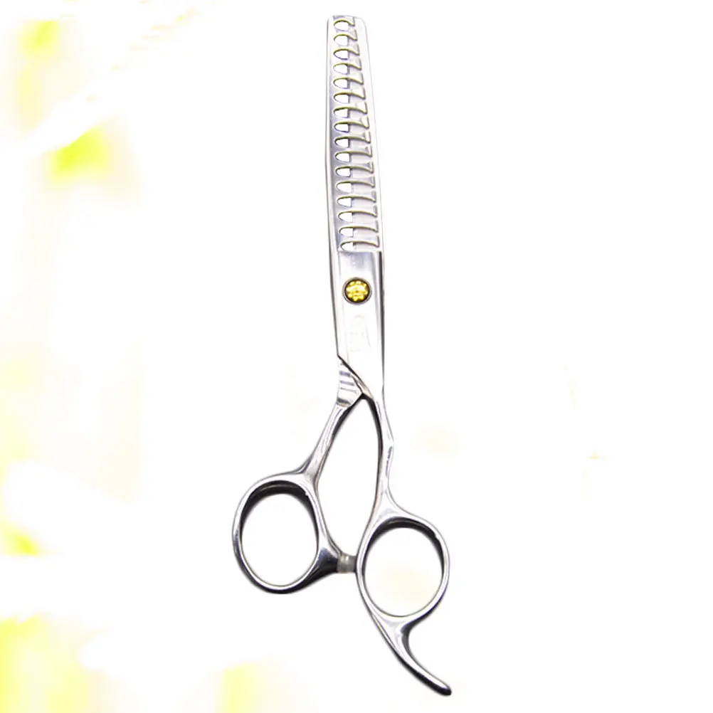 

1Pcs Professional Hair Scissors Stainless Steel 0.6 Inches Ergonomic Haircut Tool Smooth Cutting Salon Barber Shears Home Use