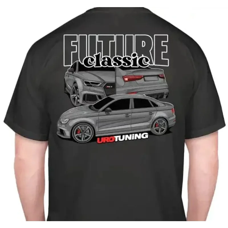 

Новые летние официально авторизованные футболки Audi, модные и повседневные футболки с круглым вырезом и короткими рукавами для мужских мероприятий