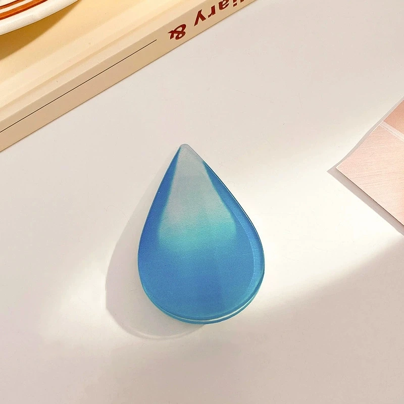 مقاطع الشعر الاكريليك حزمة العاطفة مضحك Waterdrop PP مقاطع Sweatdrop التخصص إكسسوارات الشعر للجنسين أغطية الرأس العصرية #4