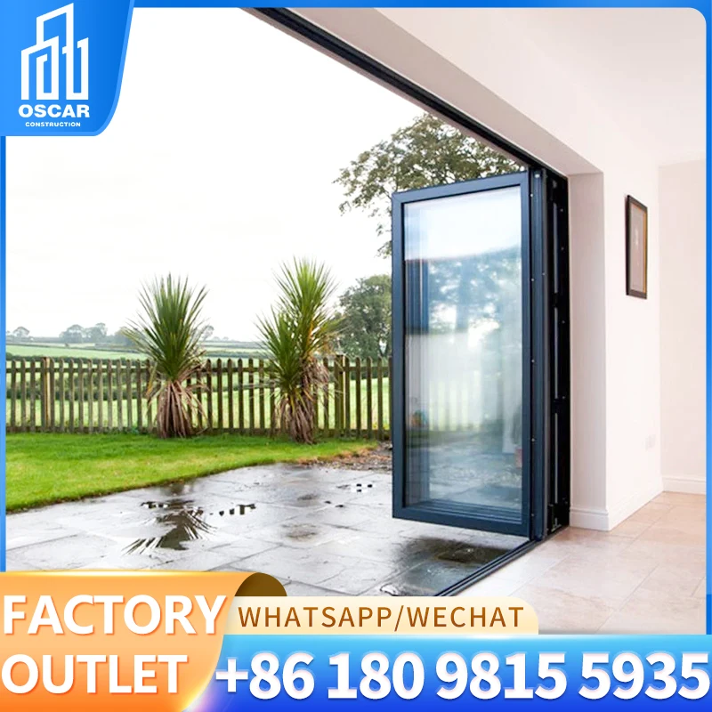 10yearwarrant NFRC Florida Miami-dade Hurricane Impact Resistant Approved French Doors Customized Glass Swing door aluminum