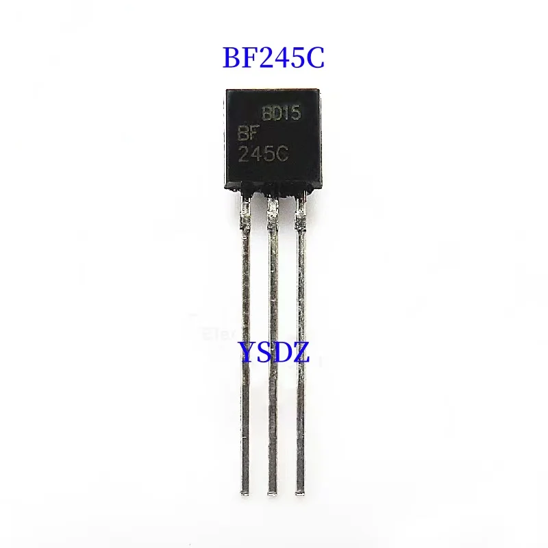 10pcs/lot BF245C F245C AMP RF NCH 30V 10MA TO-92 IC In Stock