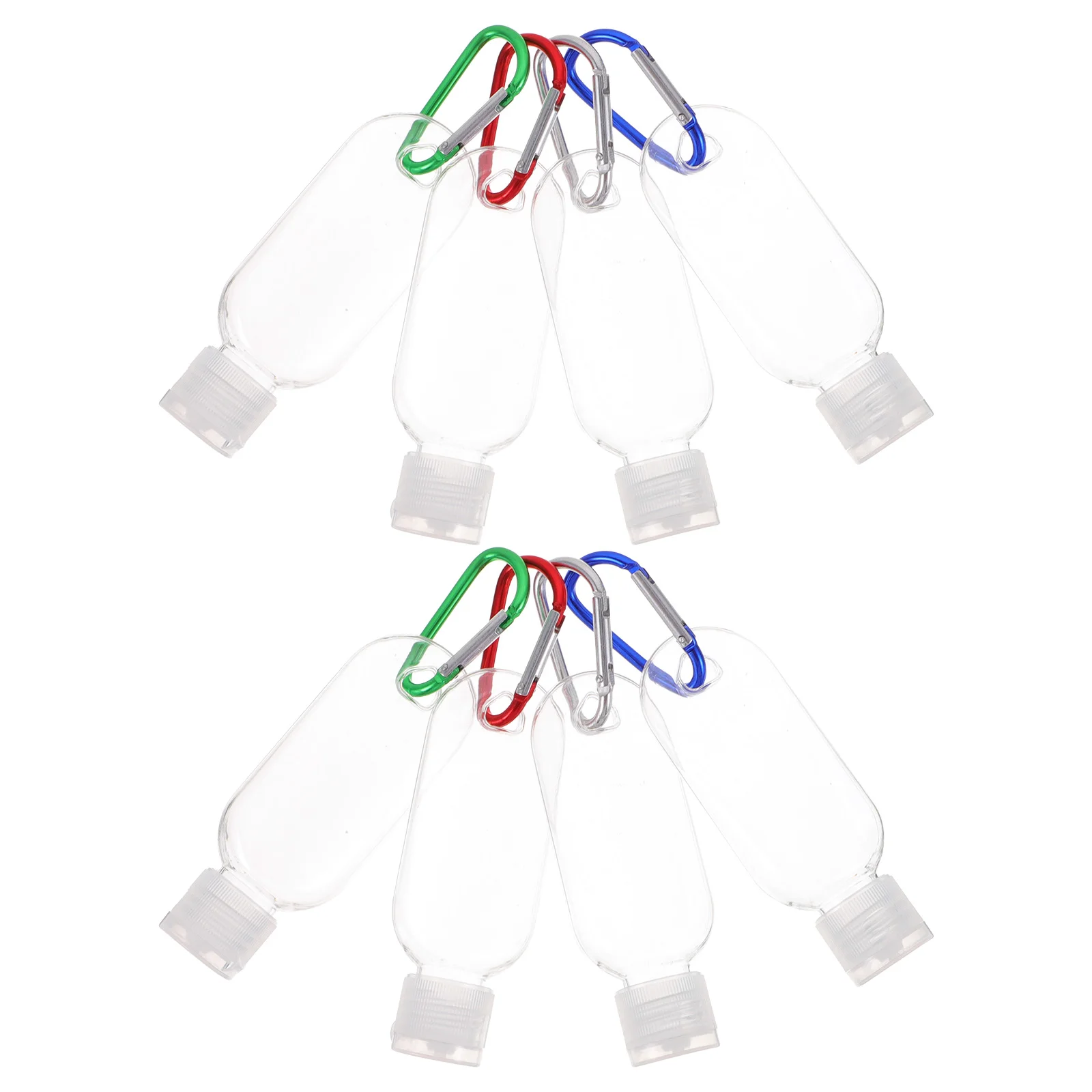 10 Sets Hand Bottle Sub-packaging Clear Refillable Water Container Bottles Containers The Pet Empty Dispenser