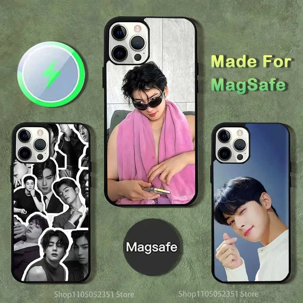 

Singer Cha E-Eun Woo Phone Case For iPhone 16,15,14,13,12,11,Pro,Max,Plus,Mini,SE4,E Magnetic Magsafe Wireless Charging