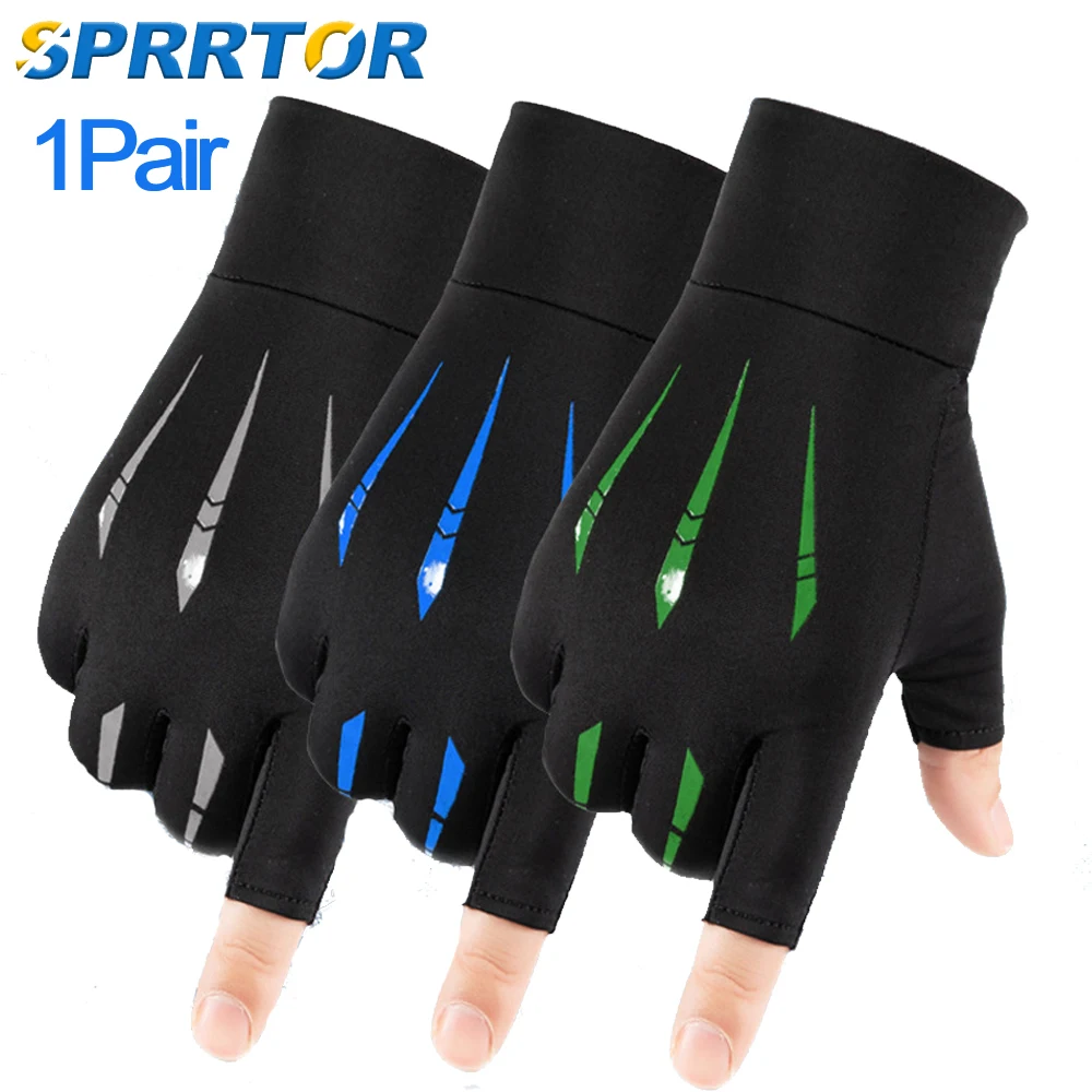 Cycling Gloves Road Bike Light Weight Padded Half Finger Gloves Biking Bicycle Breathable Anti-Slip Shock-Absorbing Gloves