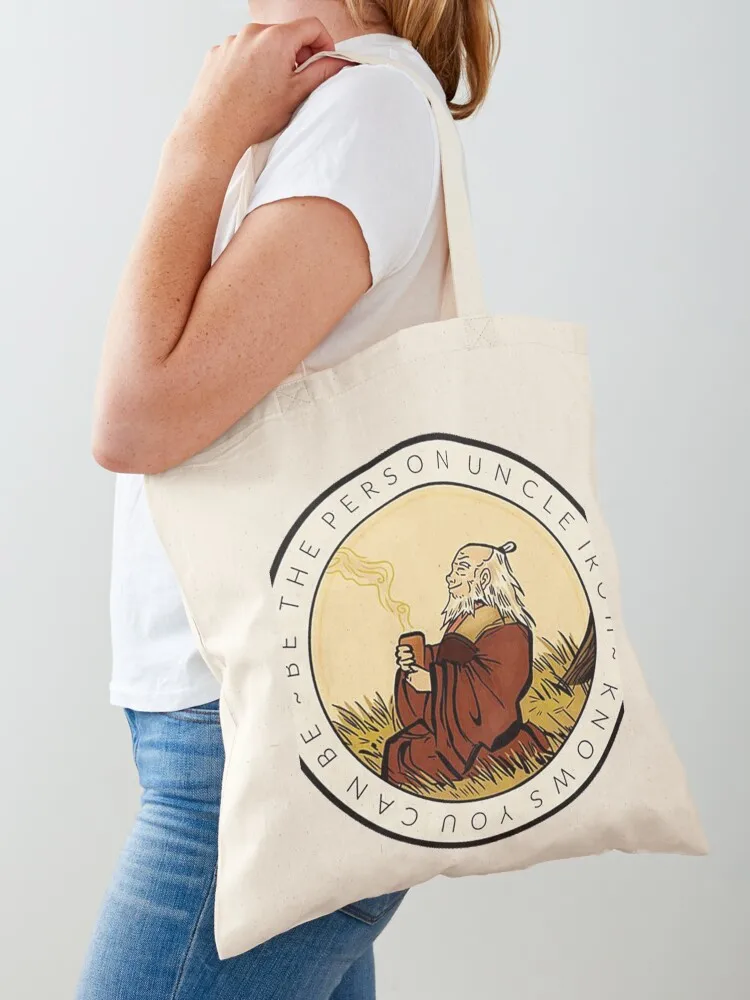 The Person Uncle Iroh T-Shirt Tote Bag Women's bags Candy bags Cloth bag large tote bag