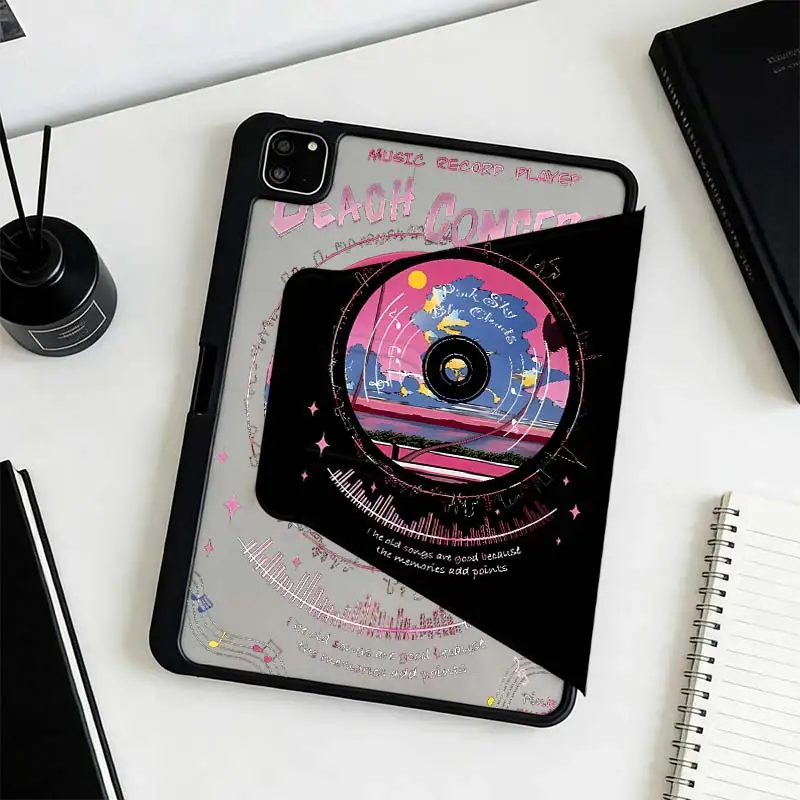 360° Rotate Tri-Fold Smart Case For iPad A16 2025 11 Air11/13 IPad Mini6 8.3 Pro 10.5 Pro11 iPad 10.2 7/8/9 4/5 10.9 10th 2