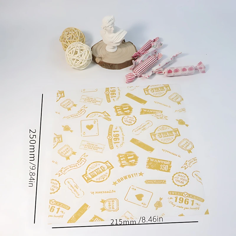 Multi-Use Kitchen Liners, Greaseproof for Fridge & Oven. 22x7cm Wax Paper, Easy Tear, 50 Sheets - Image 6