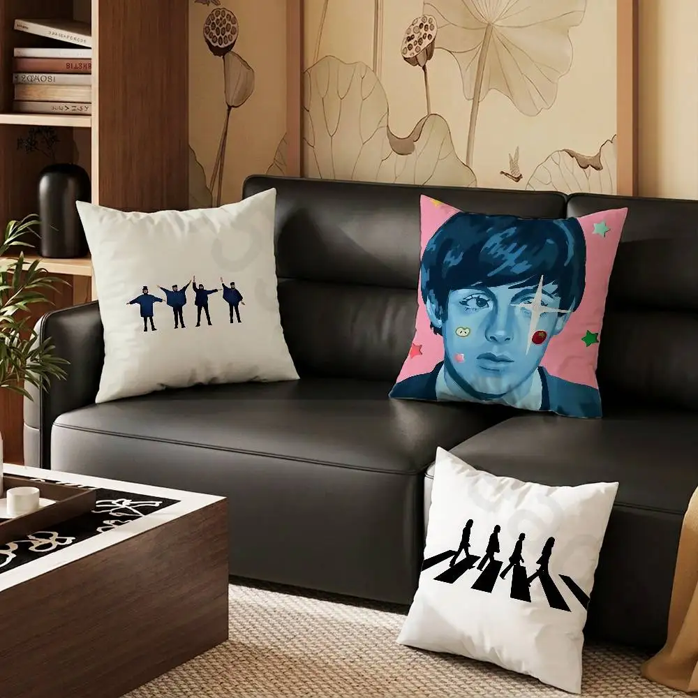 The B-Beatles Band  pillow cover living room sofa cushion cover bedroom room bed pillow cover home decoration