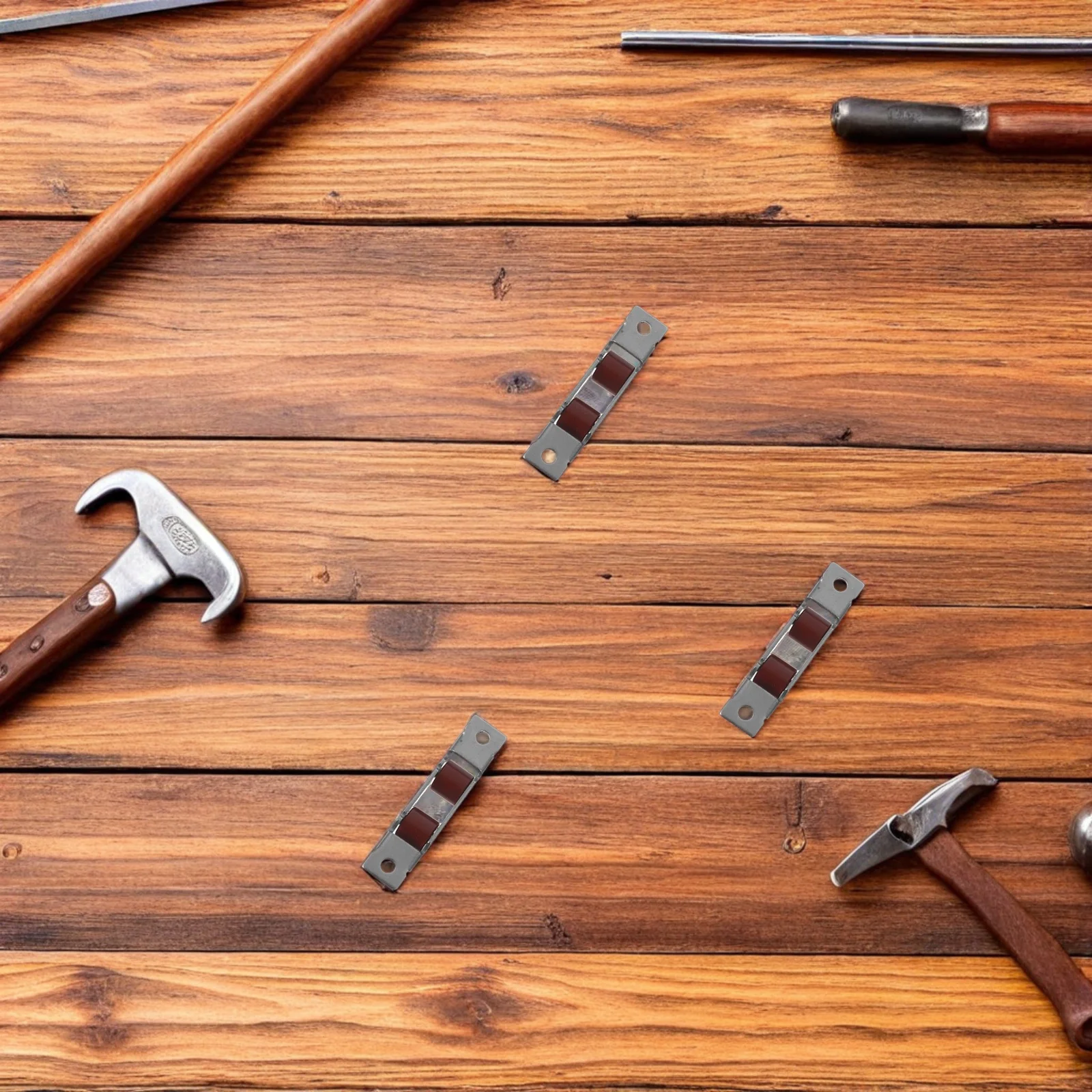 

4pcs 10Mm Width Stainless Steel Double Flat Wheel Sliding Door Roller Replacement Heavy Duty Smooth Glide For Kitchen Bathroom