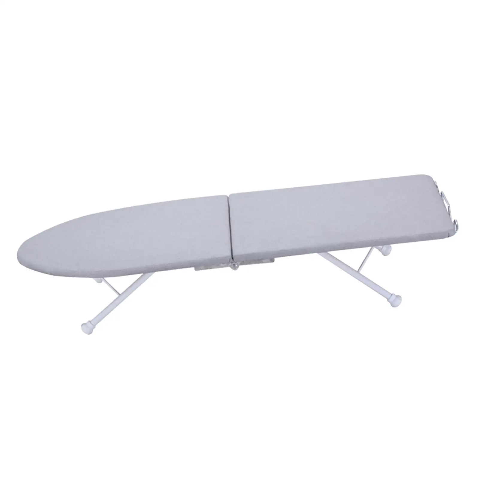 

Small Ironing Board Space Saving with Anti Slip Feet Auxiliary Tool Countertop Iron Board for Apartment Laundry Room