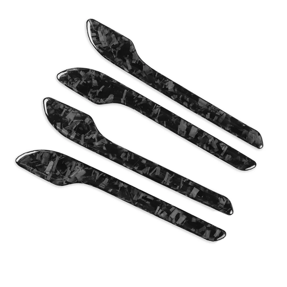 Elevate Your For Tesla Model for 3 Model Y with for forged Carbon Fiber Door Handle Covers Quality and Style! Elevate