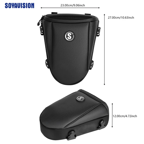 Imagen 2 del producto Para Triumph Tiger 900 Trident 660 Aprilia Tuareg 660 bolsa de asiento trasero de motocicleta bolsa de equipaje impermeable mochila para Yamaha Honda