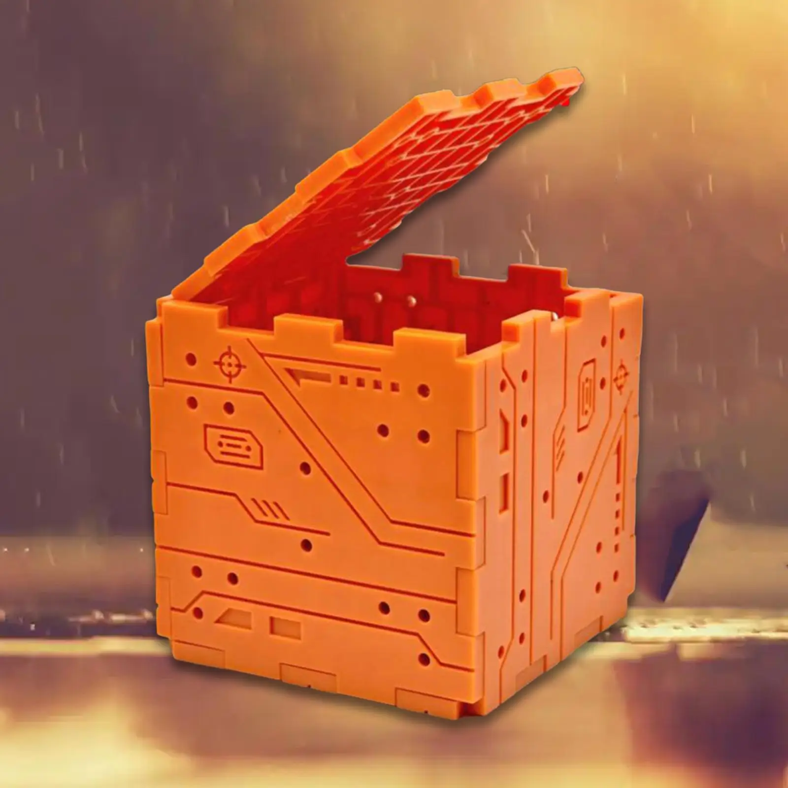 

Доска для сборки сцены, игрушки, игры, аксессуары для хранения зданий, прочный карманный размер, портативный легкий модуль, фоновая пластина