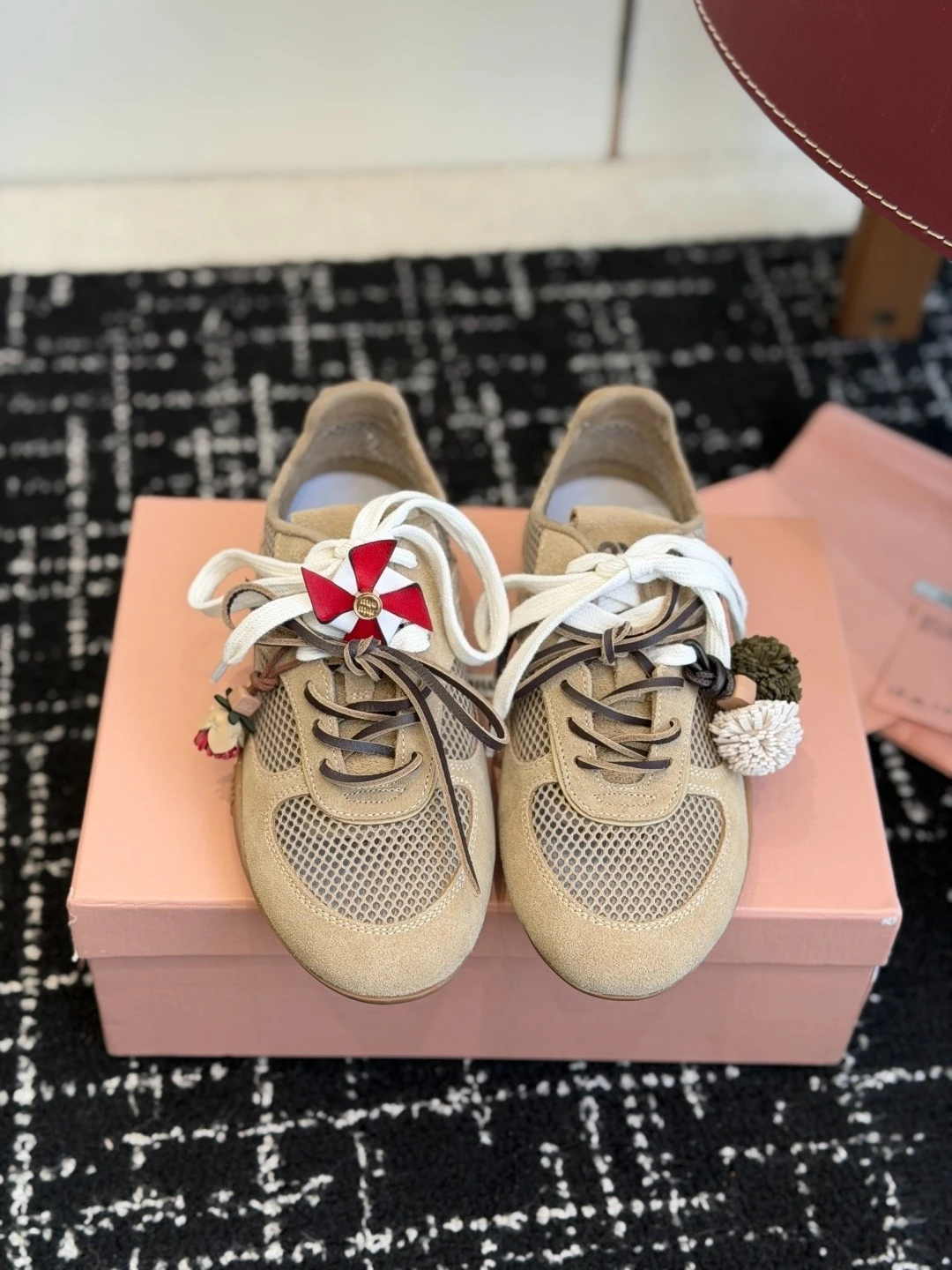 Luxe paar sneakers Mesh Deconstruction Trainers Mary Jane Retro ademende veelzijdige dagelijkse casual schoenen voor heren dames cadeau