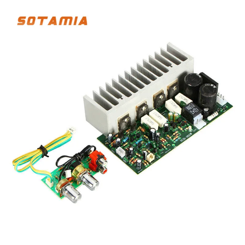 

SOTAMIA 350W Subwoofer Amplifier Audio Board Mono Power Amp Speaker Sound Amplifier DIY Home Theater Dual AC24-28V