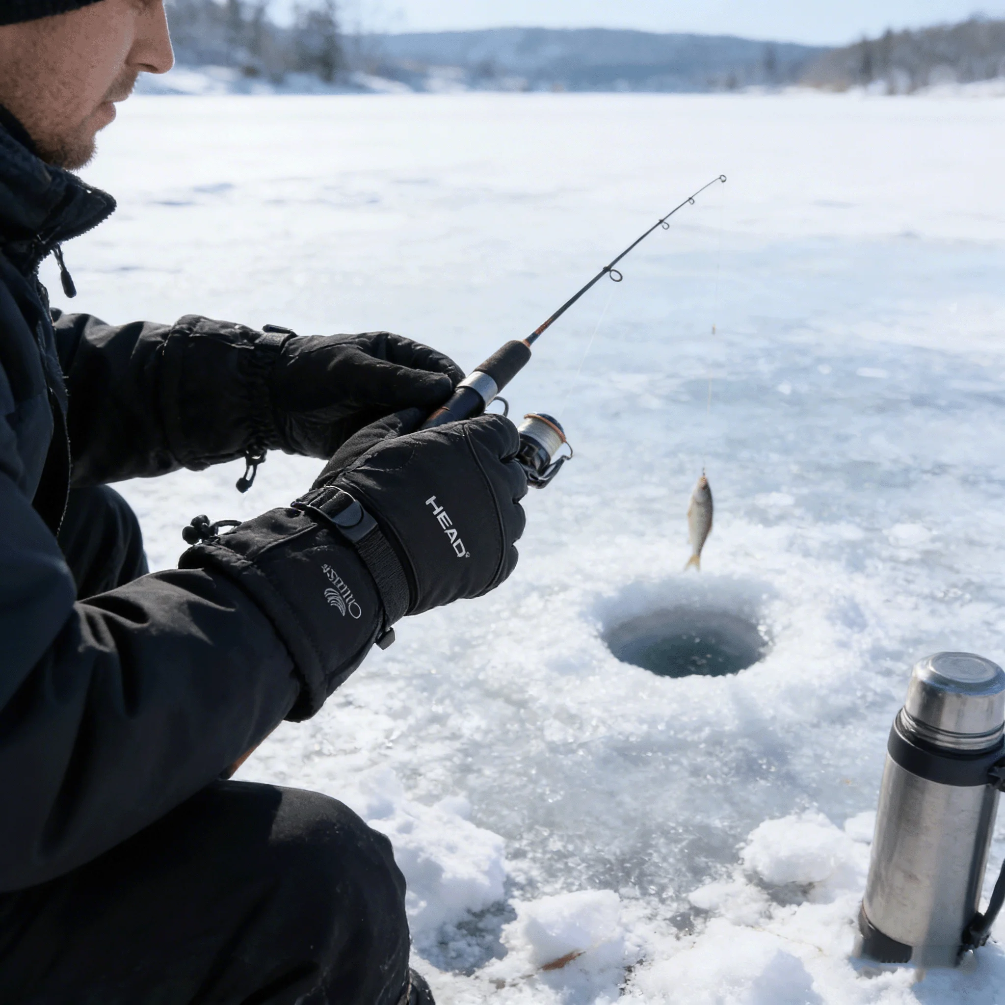 

All-Weather Waterproof Gloves - Thermal Ski & Motorcycle Gloves for Men & Women, Cold-Proof Winter Sports Gloves​