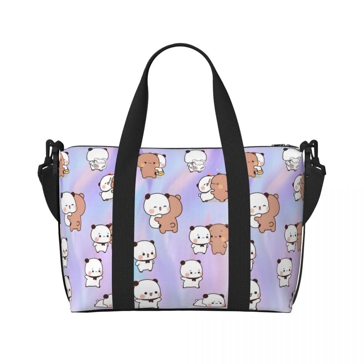 

Женская большая сумка Bubu Dudu на заказ, большая вместительная анимационная спортивная пляжная дорожная сумка