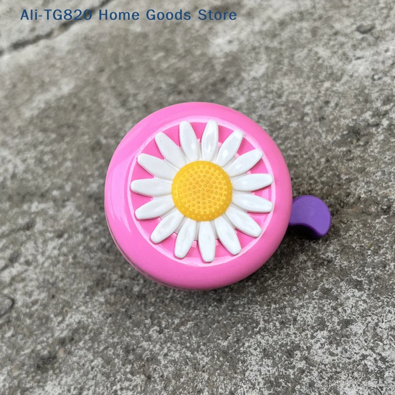 子供用面白い自転車ベルホーン、デイジーフラワー、女の子用安全 - Bell Handlebar Ring のレビューと価格