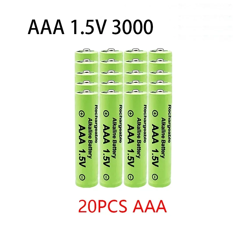 Brand new AAA battery 3000mAh 1.5V alkaline AAA remote control toy rechargeable battery light battery high capacity long life