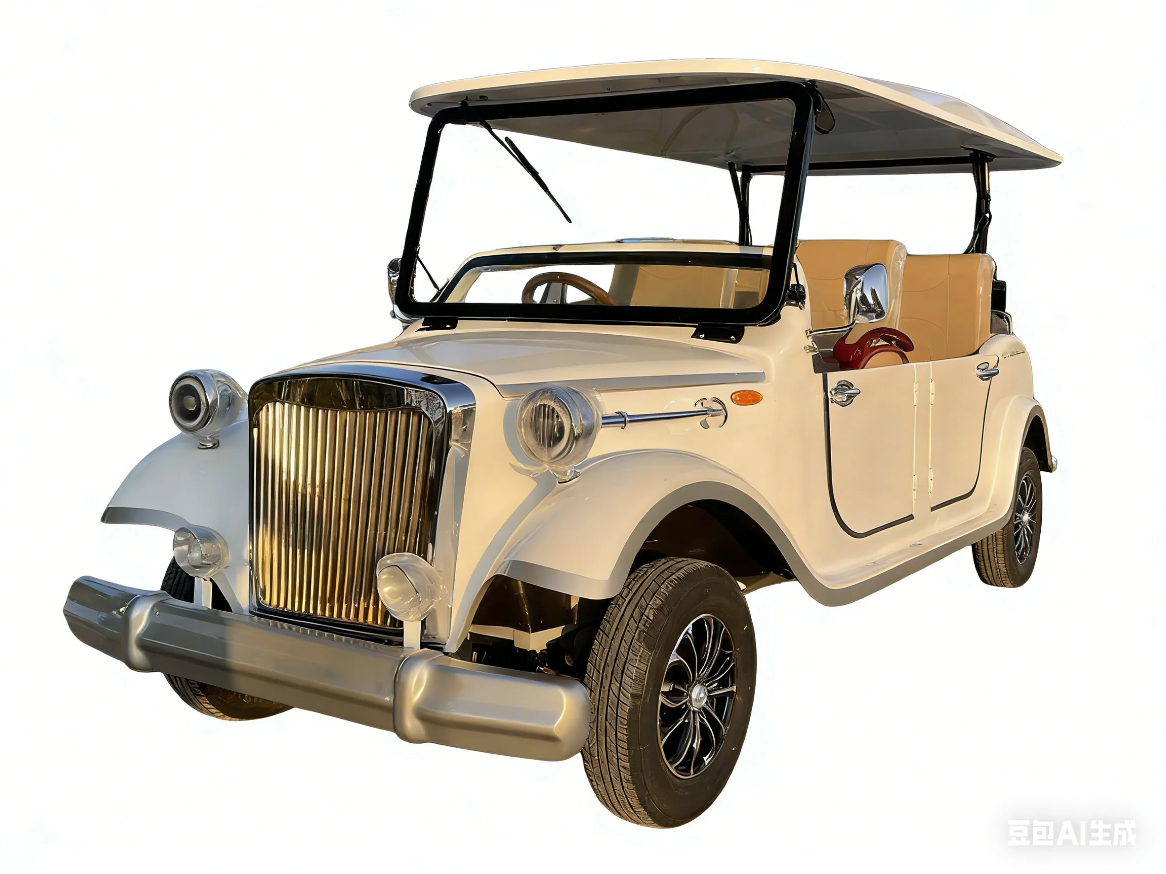 

China Factory High Performance 72V 4KW Electric Retro Grandpa Car 8/11/14 Seat Sightseeing Bus Aviation Transfer Electric Bus