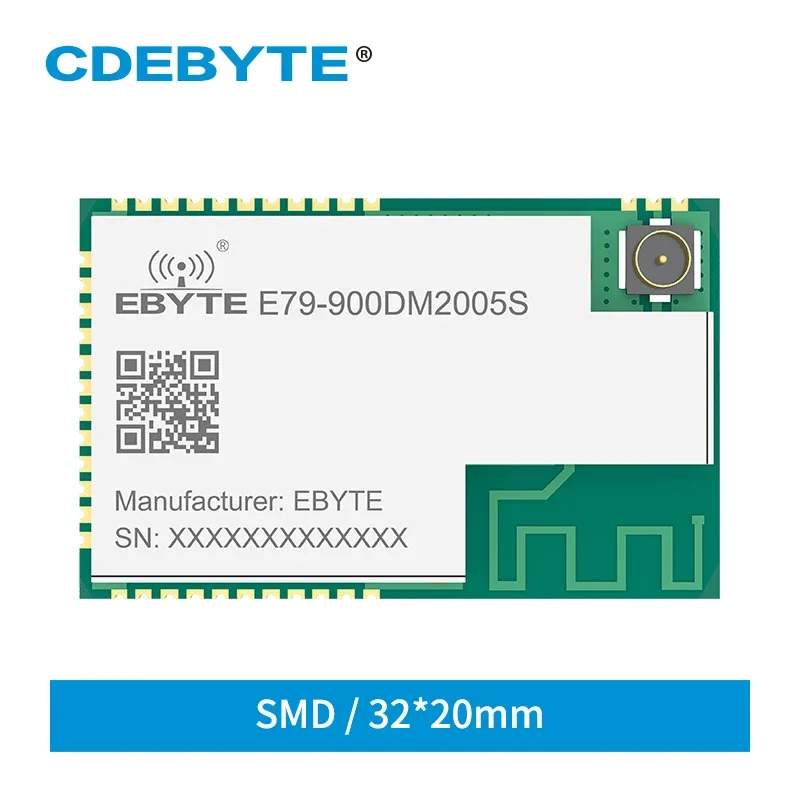 CC1352P 868MHz 915MHz 20dBm 2.4GHz 5dBm 1.5 km SMD Dual Band Wireless Soc ModuleCDEBYTE E79-900DM2005S IoT Transceiver IPEX